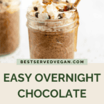 Overnight Chocolate Chia Seed Pudding Recipe Pin