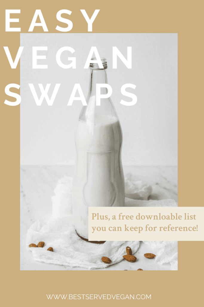 Cheap vegan ingredient swaps