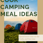 No-Cook Camping Meals Pinterest pin.