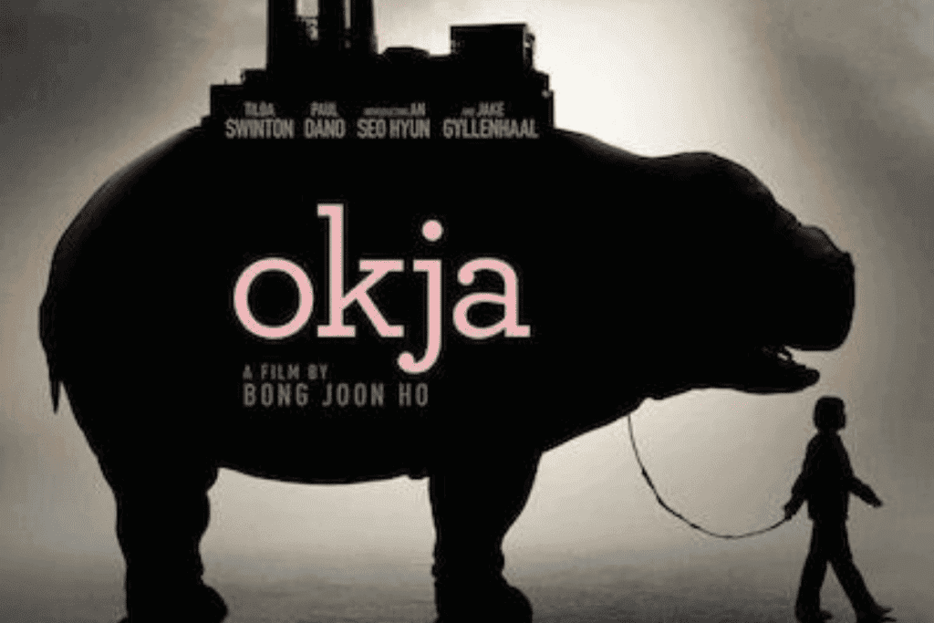 Okja film poster.