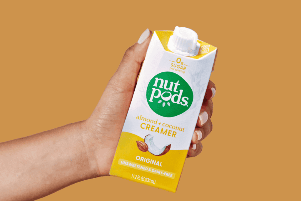 Nut pods almond and coconut creamer.