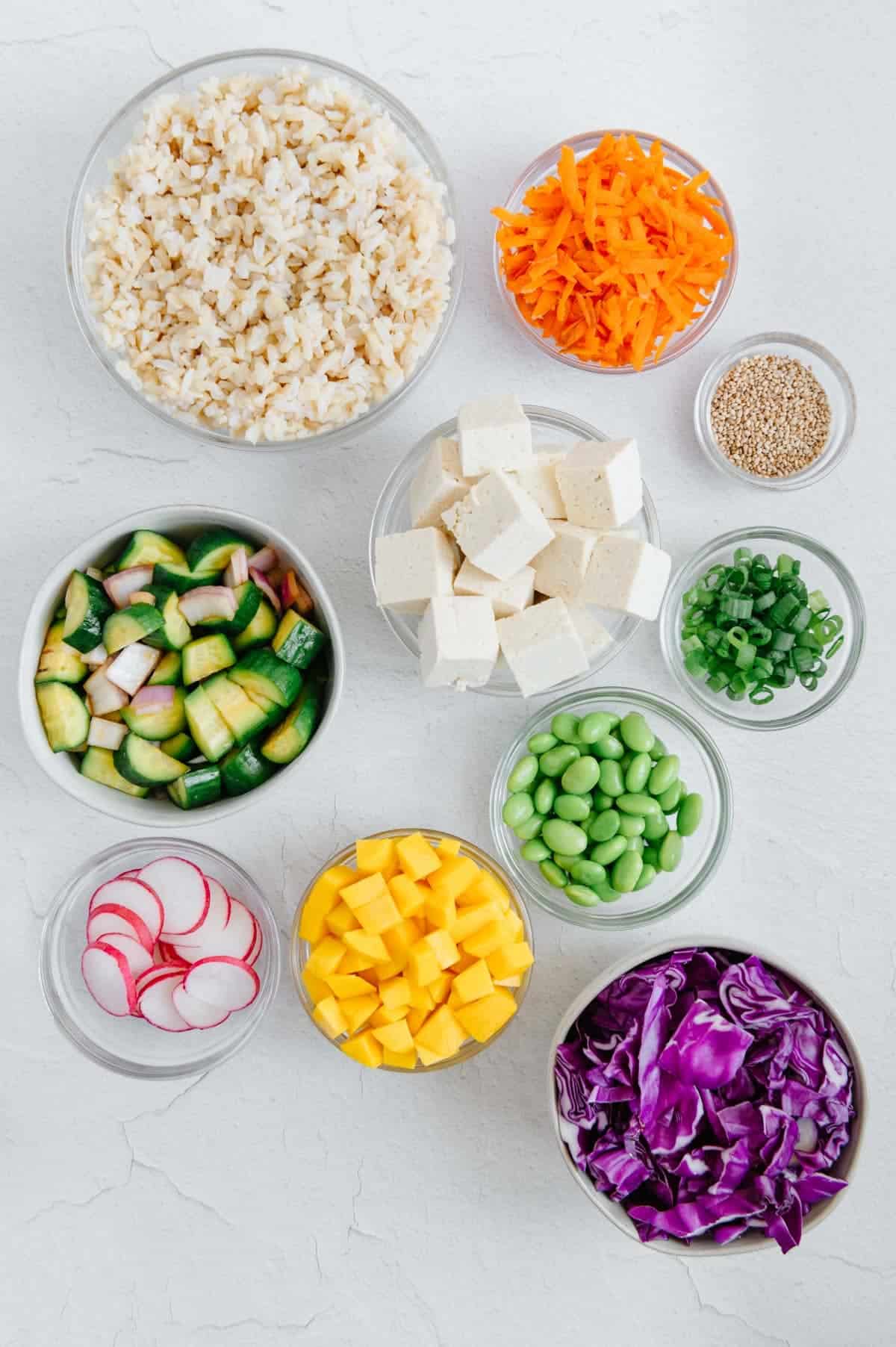 Simple & Customizable Tofu Poke Bowl - Best Served Vegan