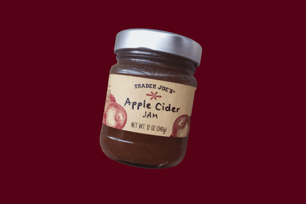 Trader Joe's apple cider jam.