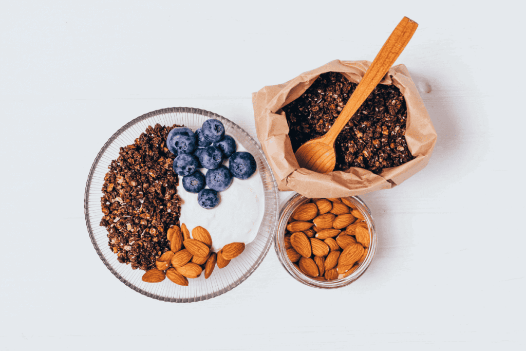 Vegan snacks perfect to bring along while traveling.