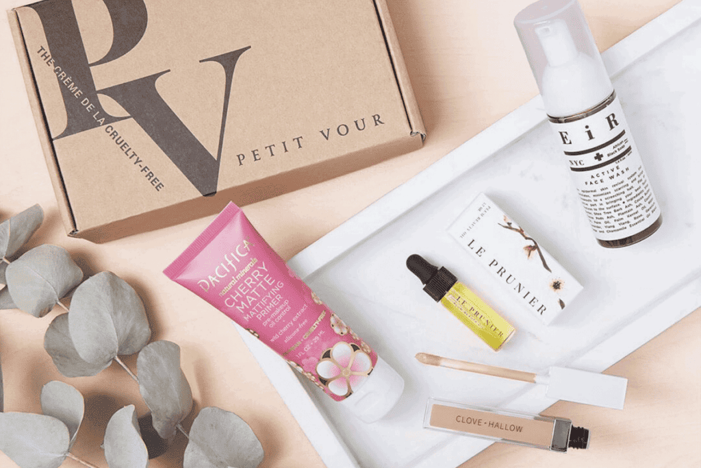 The Beauty Box from Petit Vour.