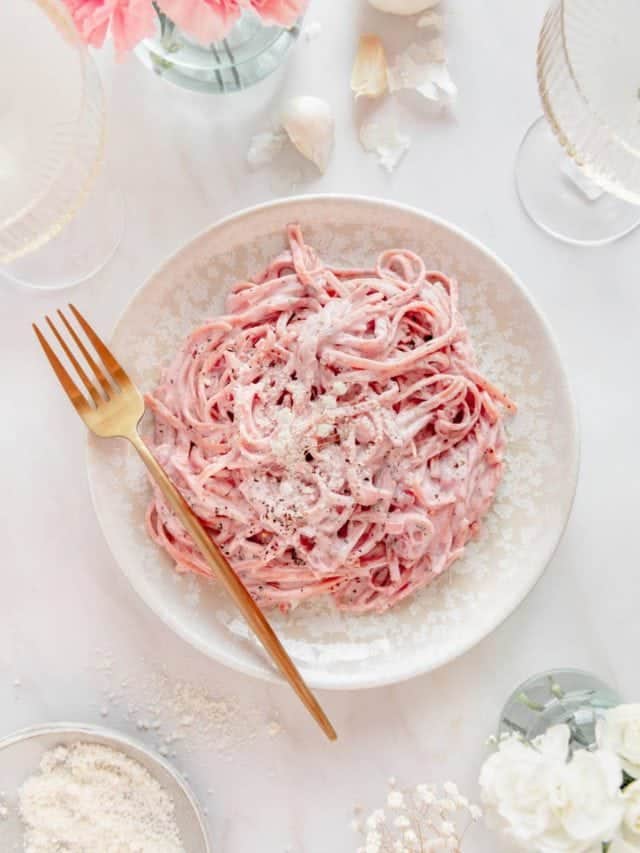 Vegan Pink Pasta Recipe