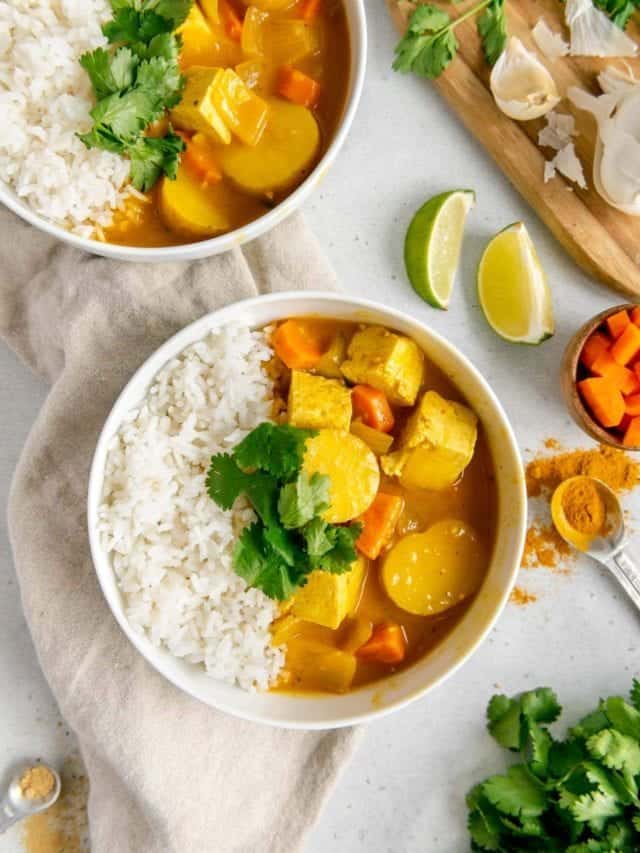 Vegan Yellow Curry Recipe