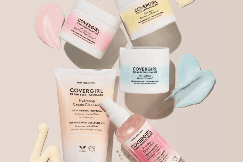 Covergirl skincare products.