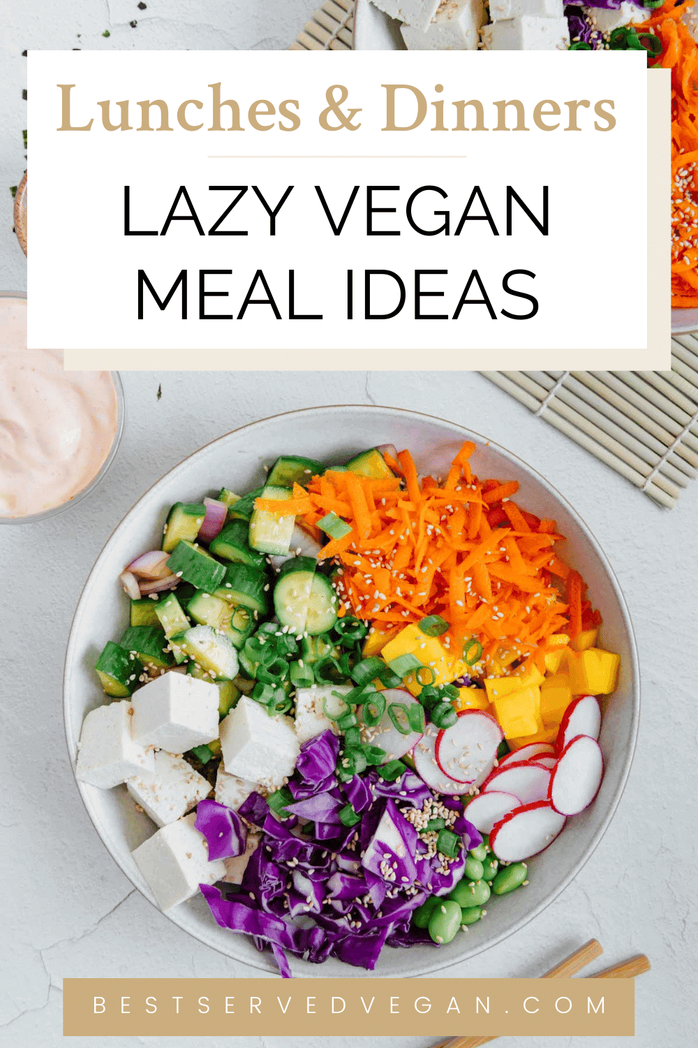 Lazy Vegan Meal Ideas - Best Served Vegan