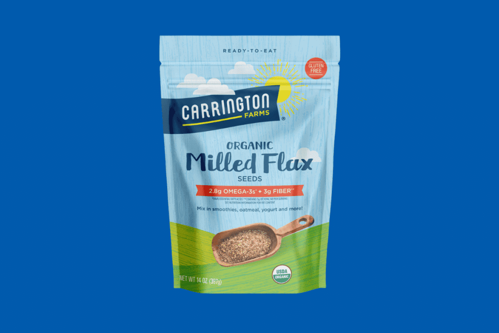 Carrington Organic Milled Flax Seeds