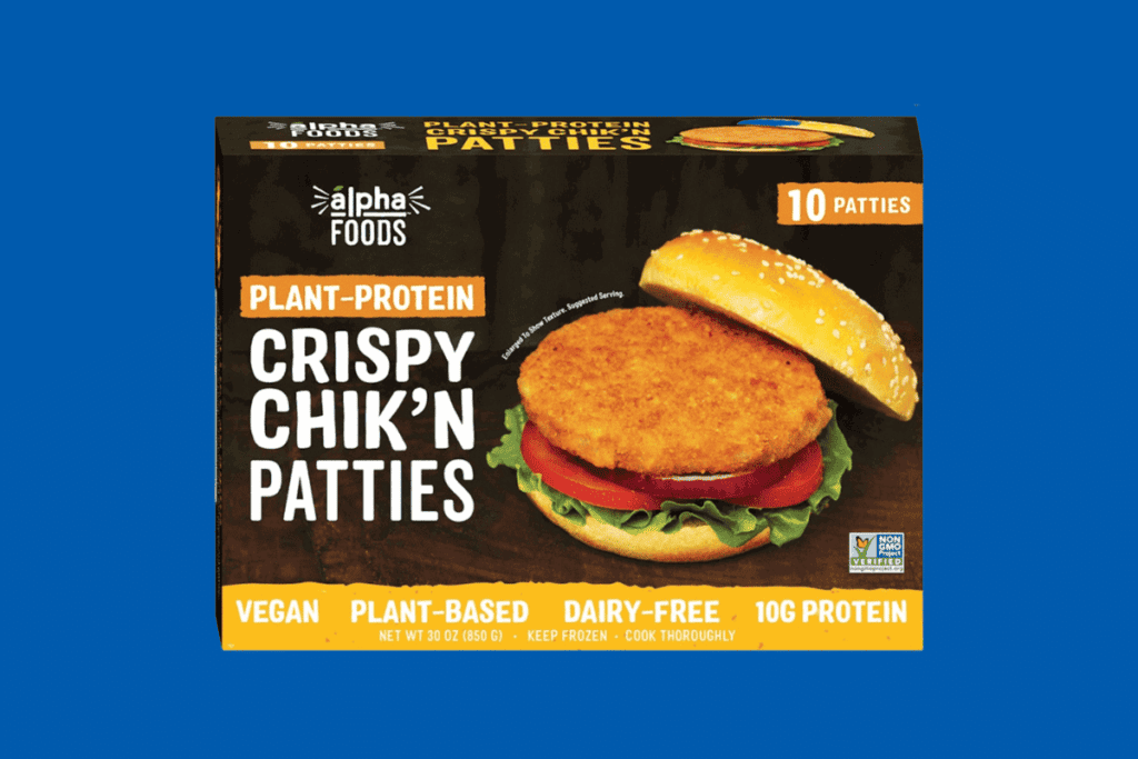 Alpha Foods Crispy Chik’n Patties