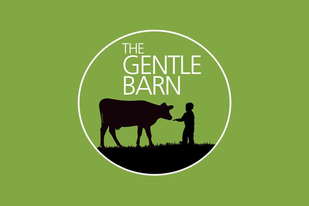 The Gentle Barn animal sanctuary logo.
