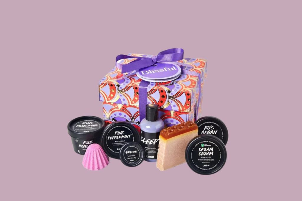 Lush Blissful gift set.