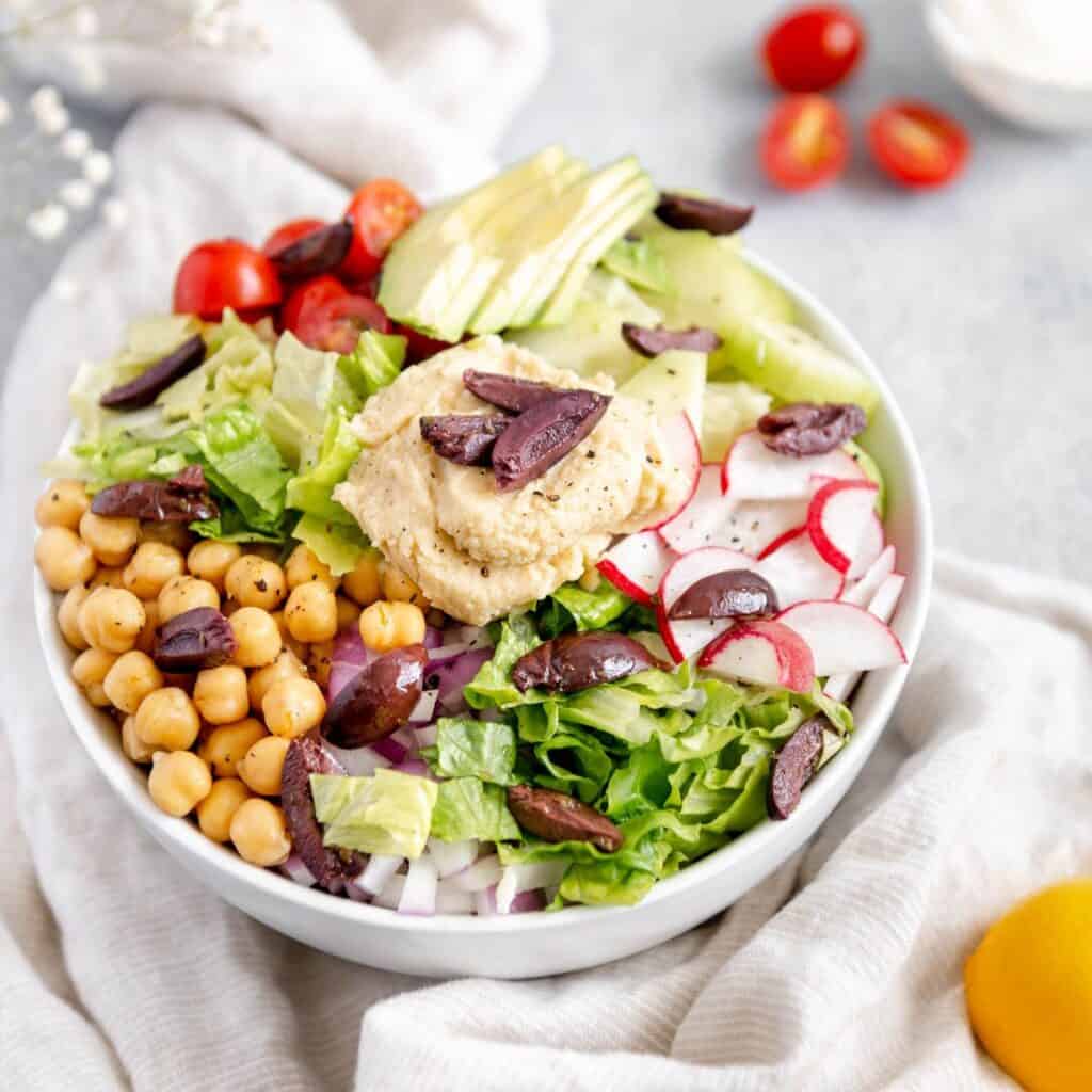 Customizable Mediterranean Buddha Bowl - Best Served Vegan