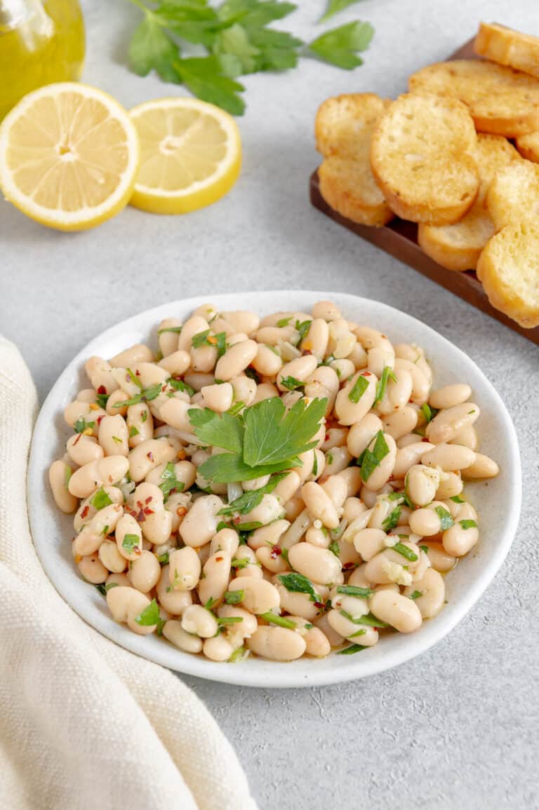 Tuscan Bean Salad - Best Served Vegan